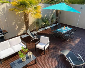 Scorfel Lodge, Villa Matisse, Spa & terrasse